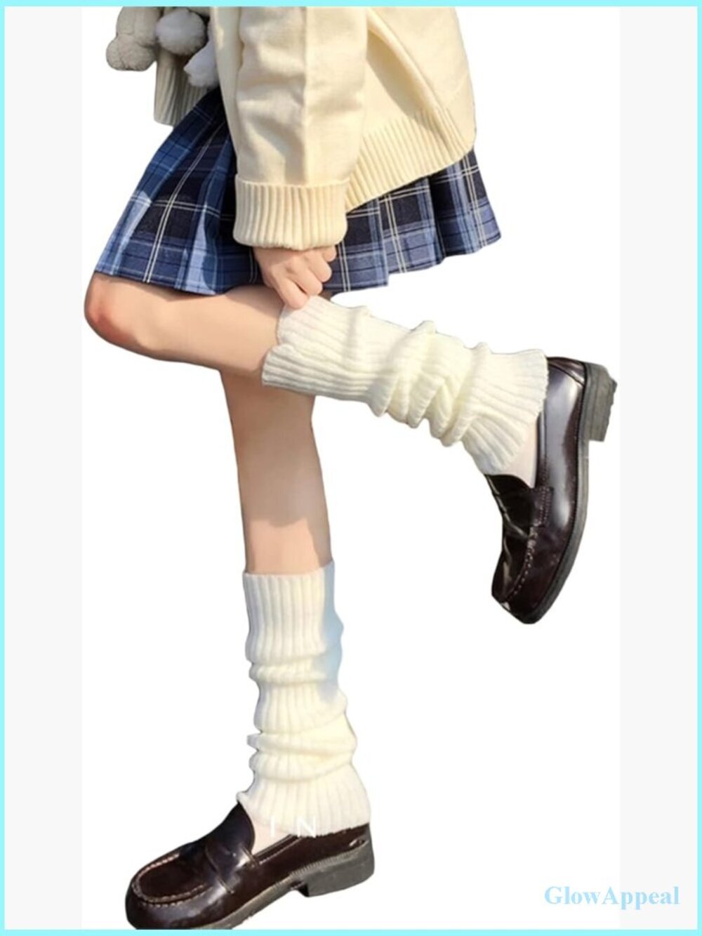 Lolita Knit Long Socks Leg Warmers Harajuku Kawaii Boot Socks